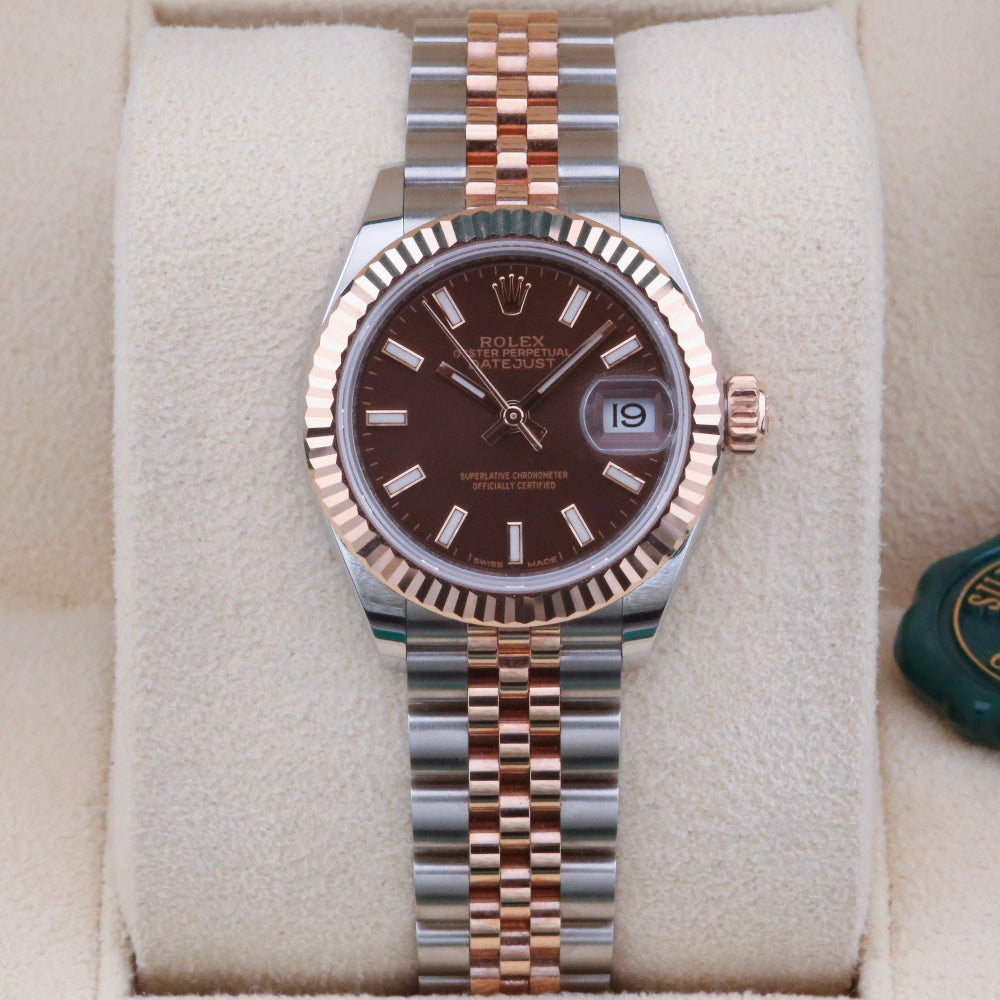 Rolex Datejust 28 Chocolate Dial 279171 Year: 2016
