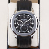 Patek Philippe Aquanaut Travel Time 5164A-001 Black Dial Year: 2017