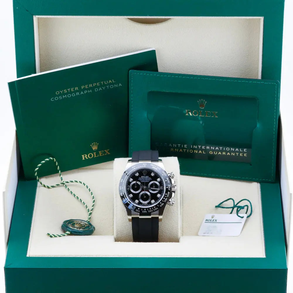 Rolex Daytona Black Diamond Dial 116519LN Year: 2022 Rolex