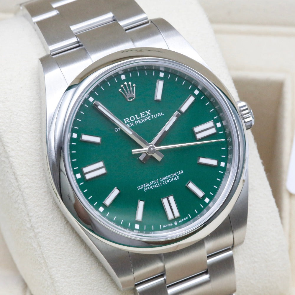 Rolex Oyster Perpetual 41 Green 124300