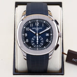 Patek Philippe Aquanaut Chronograph  5968G-001 Blue 42.2mm Unworn 2025 Complete Set