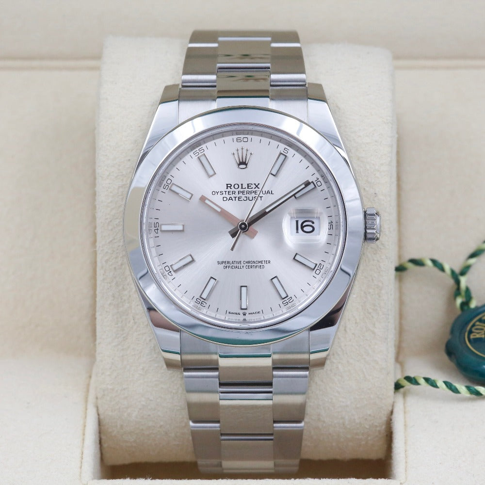 Rolex Datejust 41 Silver Dial 126300