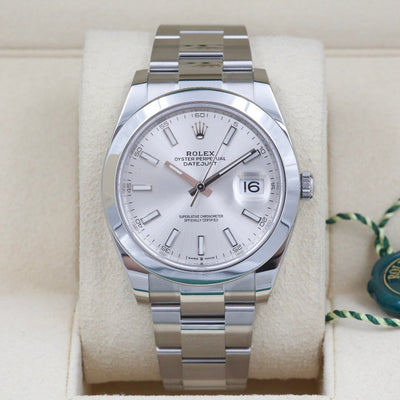 Rolex Datejust 41 Silver Dial 126300