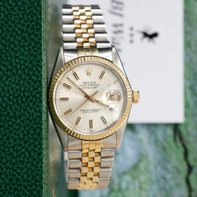 Rolex Datejust 36 White Dial 16013 Year: 1983