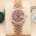Rolex Datejust 31  278285RBR Pink Roman 31mm Unworn 2021 Box and Papers (with Tags)
