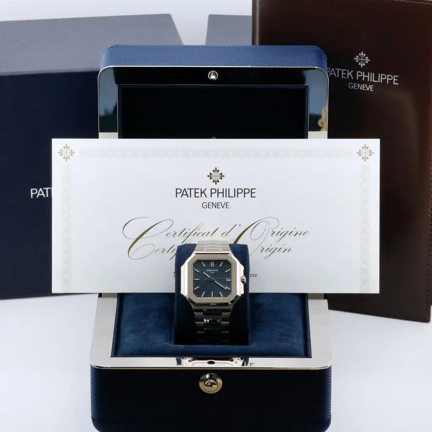 Patek Philippe Cubitus 7128/1G-001 Blue 40mm Unworn 2025 Complete