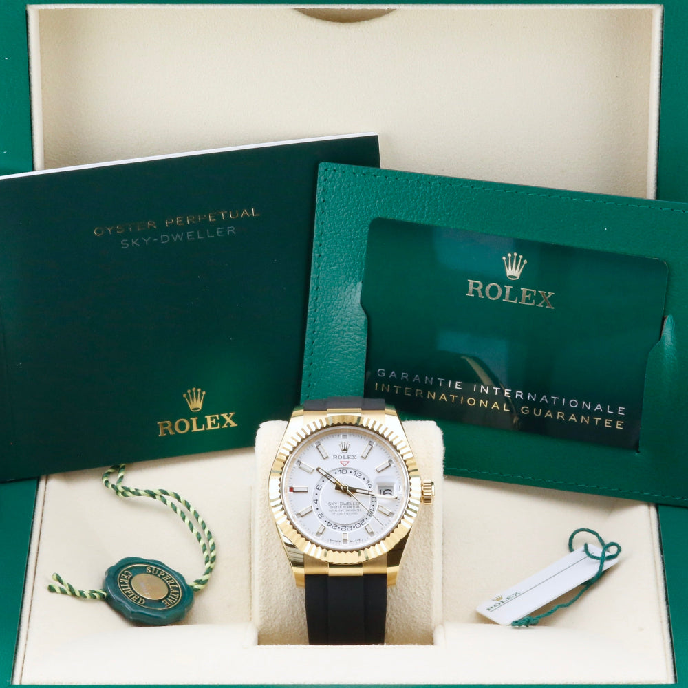 Rolex Sky-Dweller White Dial 336238 Year: 2023