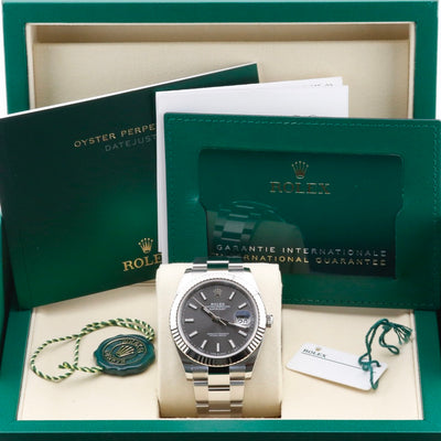 Rolex Datejust 41 Rhodium Dial 126334 Year: 2025