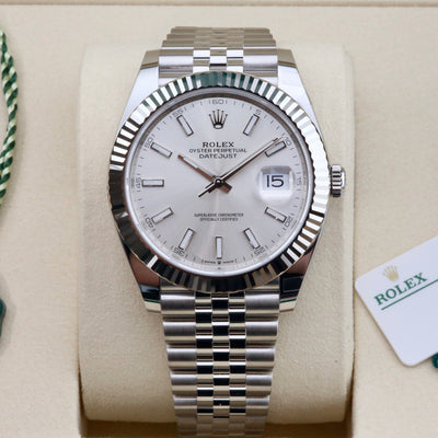 Rolex Datejust 41 Silver Dial 126334 Year: 2025