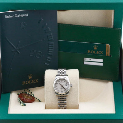 Rolex Datejust 26 Silver Jubilee Diamond Dial 179174 Year: 2008
