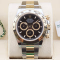 Rolex Daytona Bi Metal  126503 Black Dial 40mm Unworn 2024 Complete Set (with Tags)