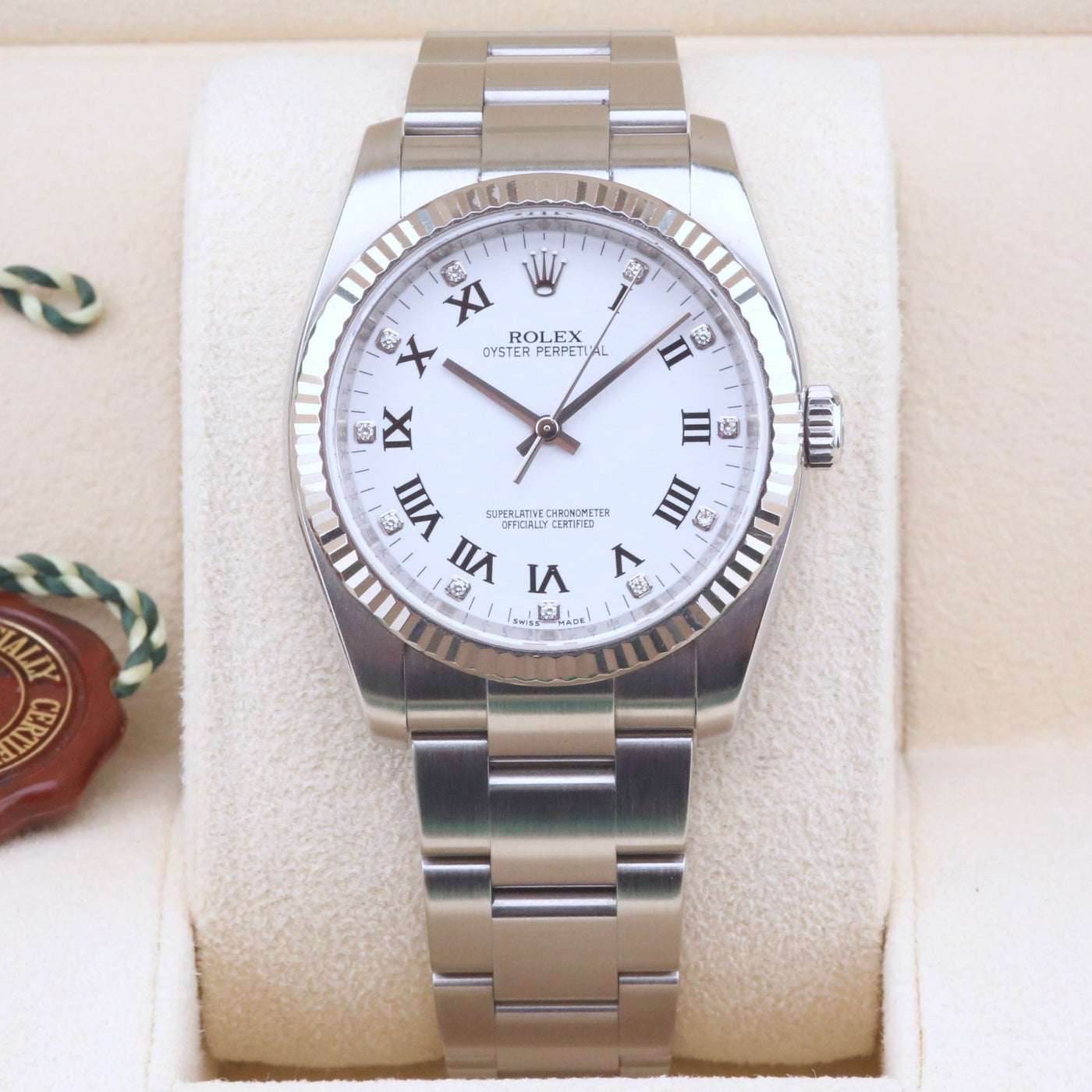 Rolex op 36 white dial deals