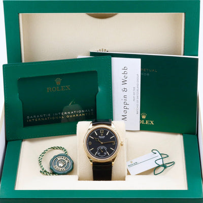 Rolex 1908 Black Dial 52508 Year: 2024