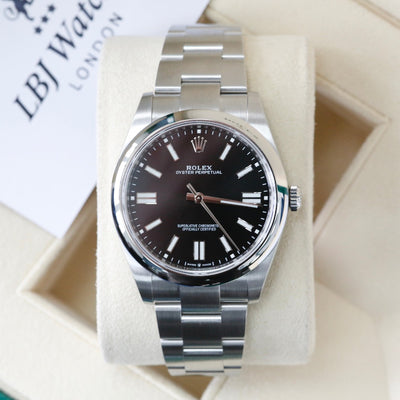 Rolex Oyster Perpetual 41 Black Dial 124300