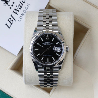 Rolex Datejust 36 Black Dial 126234