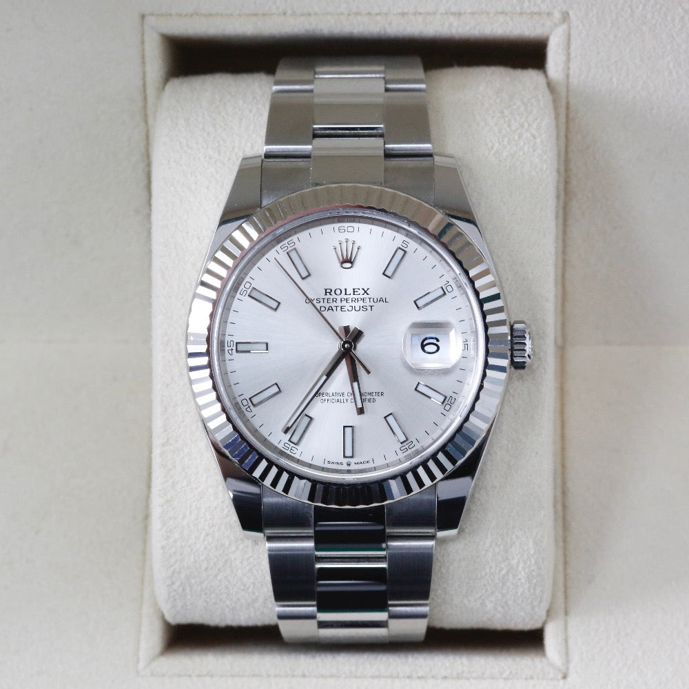 Rolex Datejust 41 Silver Dial 126334