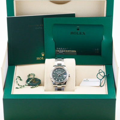 Rolex Datejust 31 Mint Green Dial 278274 Year: 2024