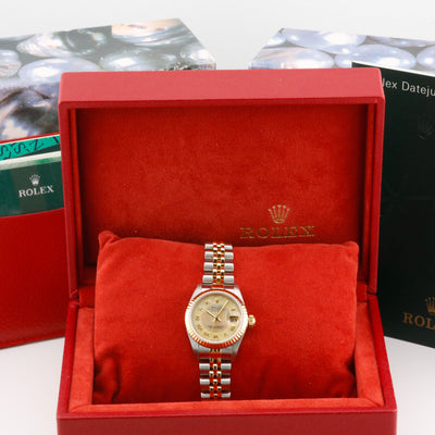 Rolex Datejust 26 Mother Of Pearl Dial Roman Numeral Dial 79173 Year: 2003