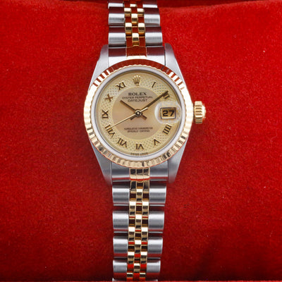 Rolex Datejust 26 Mother Of Pearl Dial Roman Numeral Dial 79173 Year: 2003