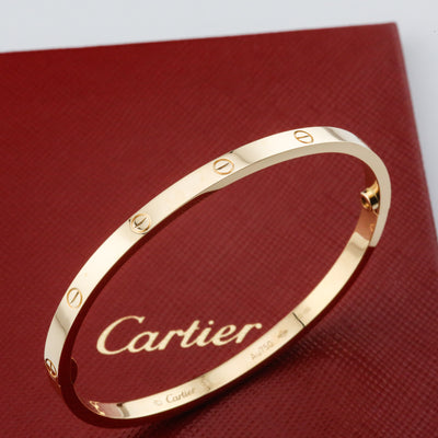 Cartier Love Bracelet 18ct Yellow Gold SM Size 16