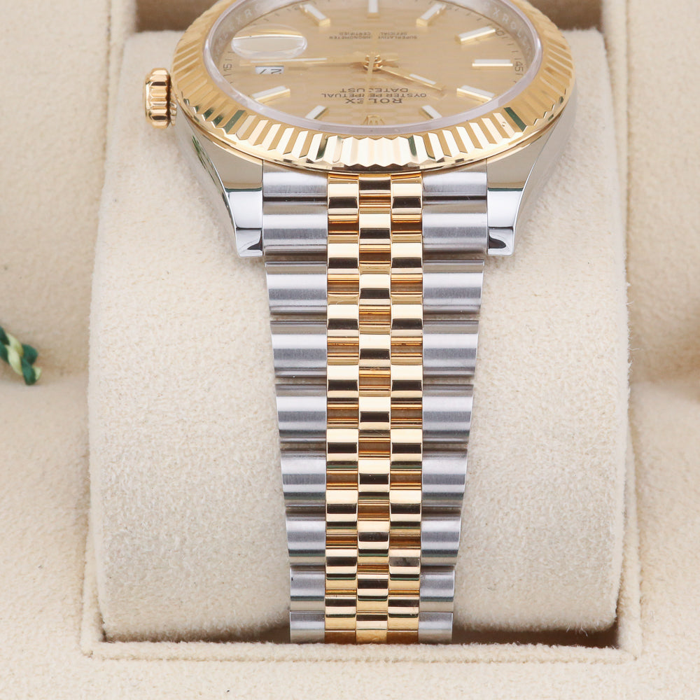 Rolex Datejust 41 Champagne Motif Dial 126333 Year: 2022