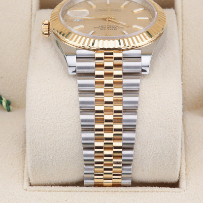 Rolex Datejust 41 Champagne Motif Dial 126333 Year: 2022