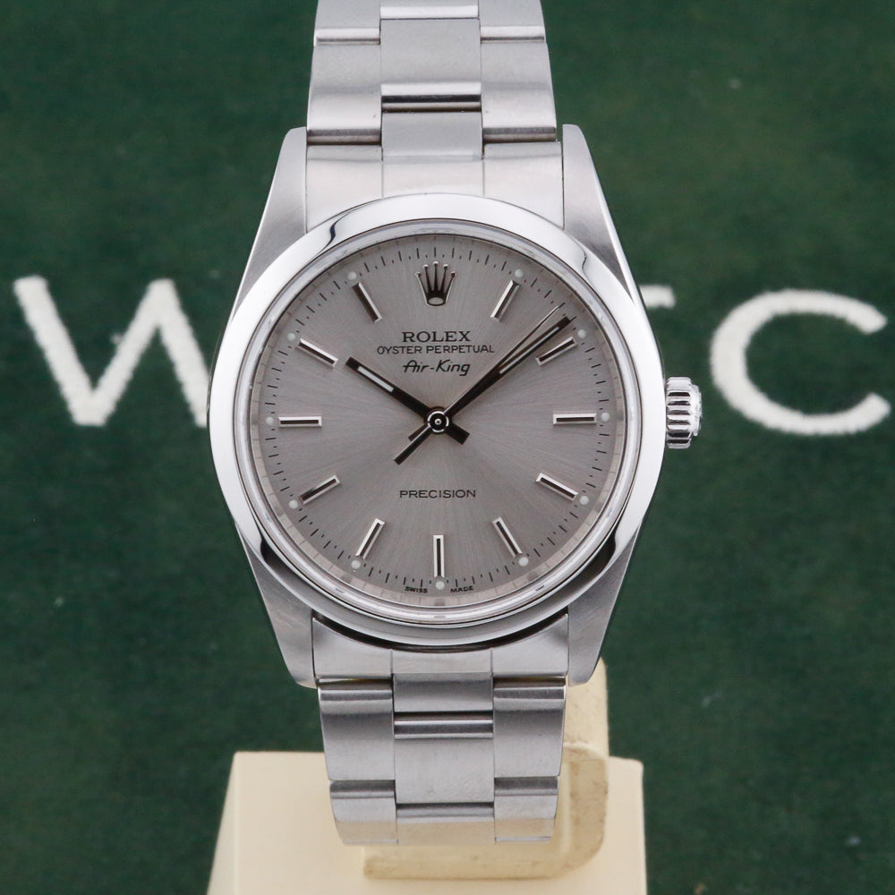 Rolex Air-King 14000M Silver Dial