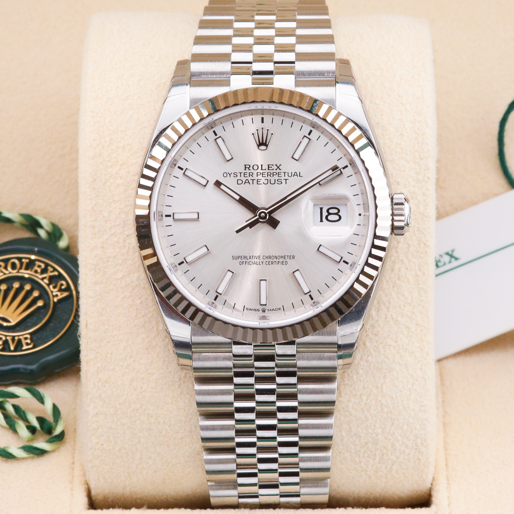 Rolex Datejust 36 Silver Dial 126234 Year: 2025