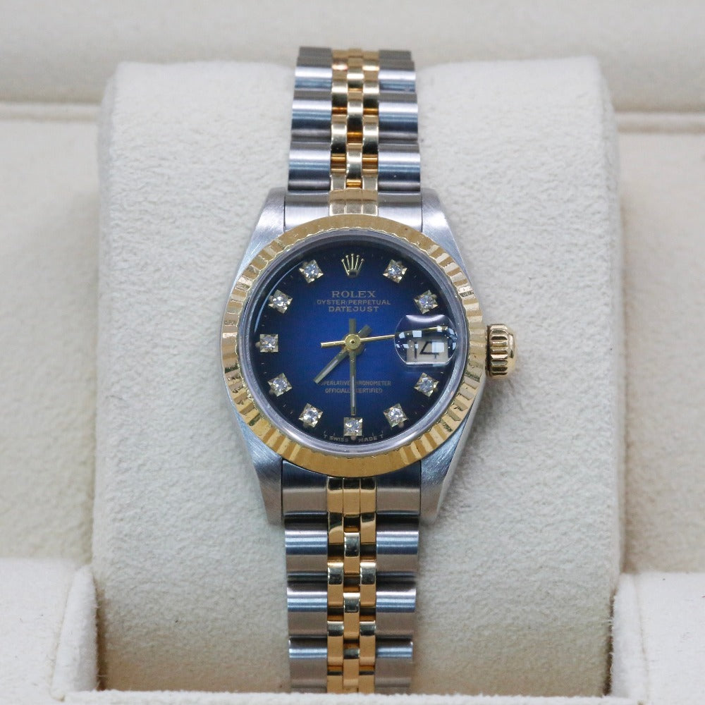 Rolex Datejust 26 Blue Ombre Dial 69173