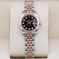 Rolex Datejust 26  179171 Black Diamond Dial 26mm Unworn 2012 Complete Set