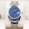 Rolex Datejust 41 Blue Azzurro 126300 Year: 2021