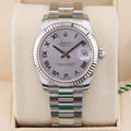 Rolex Datejust 31  178274 Silver 31mm Unworn 2013 Complete Set