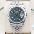 Rolex Datejust 36 [Special Instructions] 126234 Mint Green 36mm Unworn 2025 Box and Papers