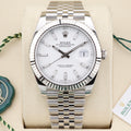 Rolex Datejust 41  126334 White 41mm Unworn 2026 Box and Papers (with Tags)