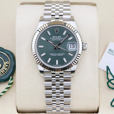 Rolex Datejust 31 Mint Green Dial 278274 Year: 2025