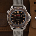 Omega Omega Seamaster 300M 007 Edition  21090422001001 Brown 42mm Unworn 2023 Box and Papers (with Tags)