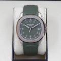 Patek Philippe Aquanaut 5168G Green Dial Year: 2024