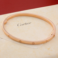 Cartier Love Bracelet Rose Gold SM Size 17