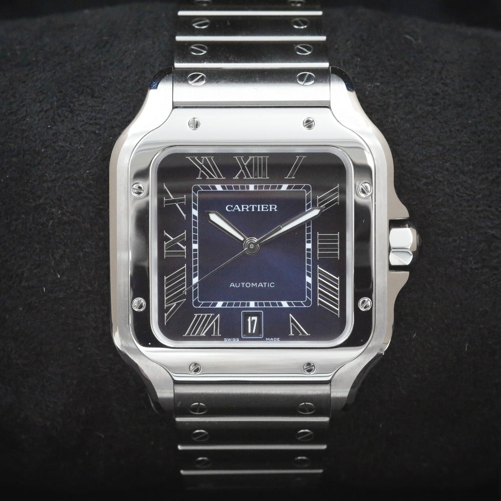 Cartier De Santos Blue Dial WSSA0030