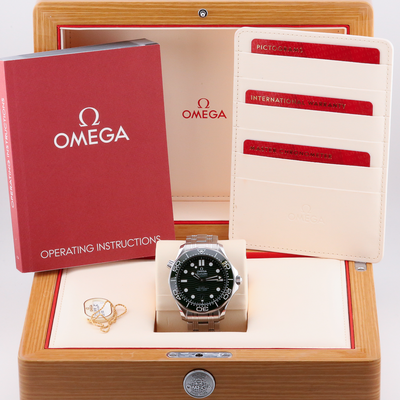 Omega Seamaster Green 21030422010001 Year: 2023