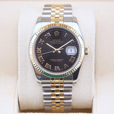 Rolex Datejust 36 Black Circa Dial 116233