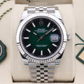 Rolex Datejust 41  126334 Green Ombré 41mm Unworn 2026 Box and Papers (with Tags)