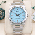 Rolex Oyster Perpetual 36  126000 Tiffany 36mm Unworn 2023 Box and Papers (with Tags)