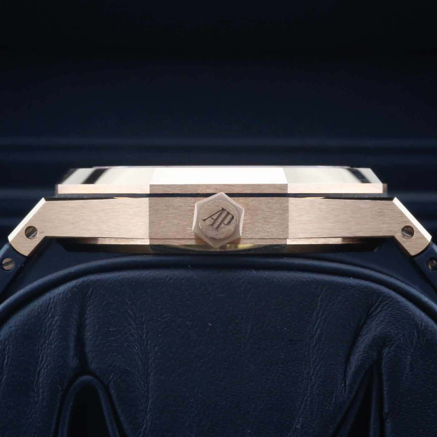 Audemars Piguet Royal Oak Rose Gold Black Dial 15500OR Year: 2021