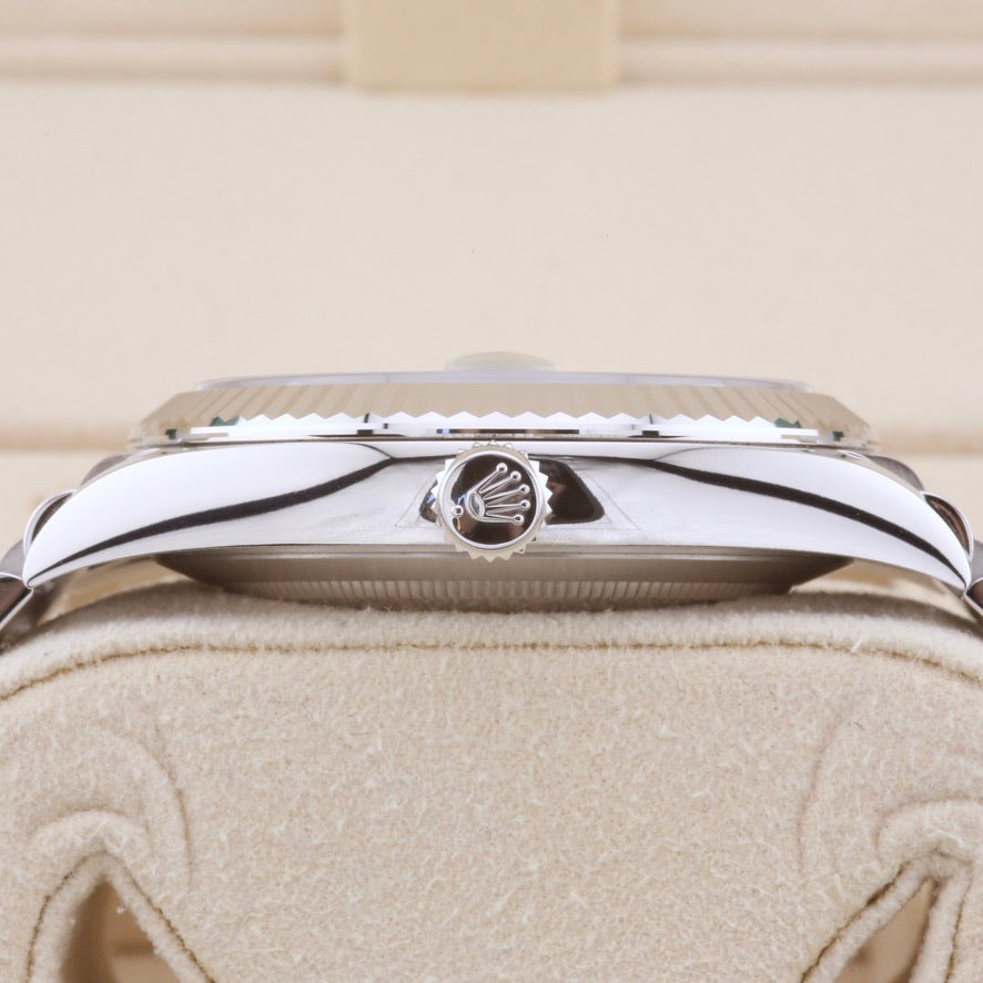 Rolex Day-Date 40 Platinum Ice Blue Baguette Dial 228236 Year: 2025