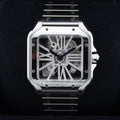 Cartier Santos Skeleton  WHSA0015 Steel 40mm Unworn 2023 Complete Set