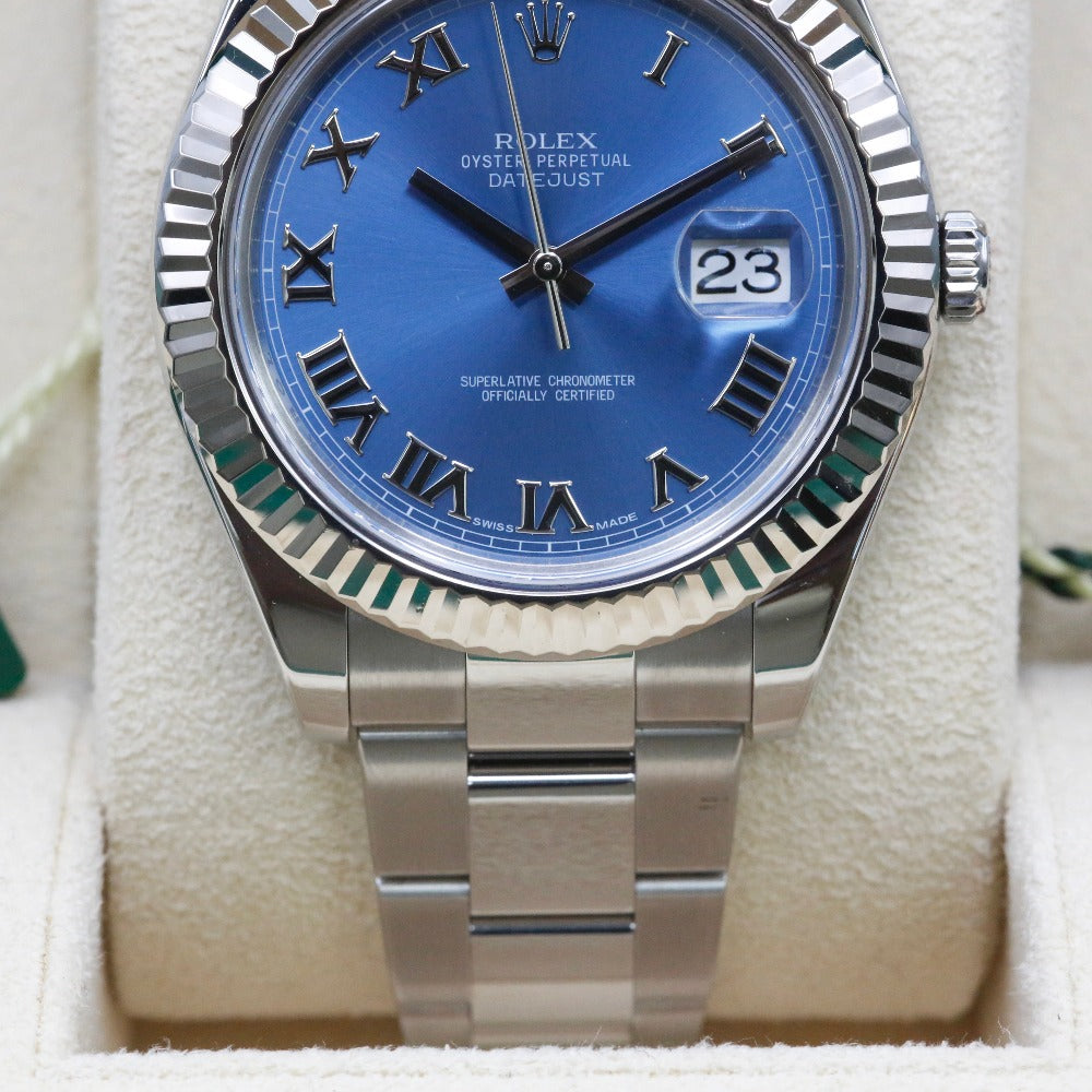Rolex datejust 2 blue dial store