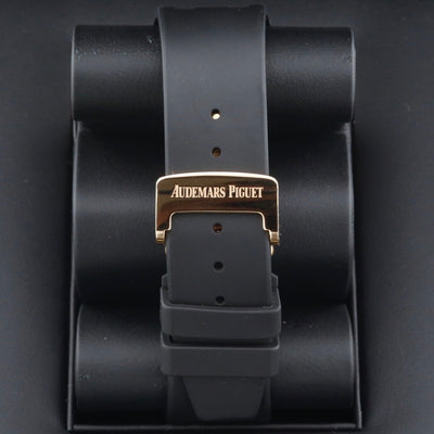 Audemars Piguet Royal Oak Rose Gold Black Dial 15500OR Year: 2021