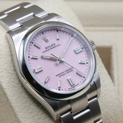 Rolex Oyster Perpetual 36 Pink Dial 126000