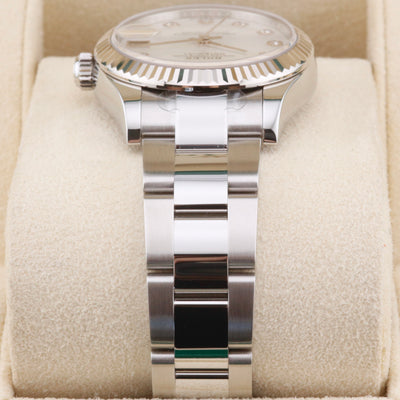Rolex Datejust 31 White Mother of Pearl Diamond Dial 278274 Year: 2024